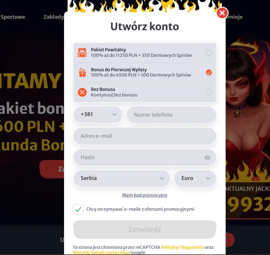 HellSpin Casino – bonus powitalny oraz promocje z darmowymi spinami